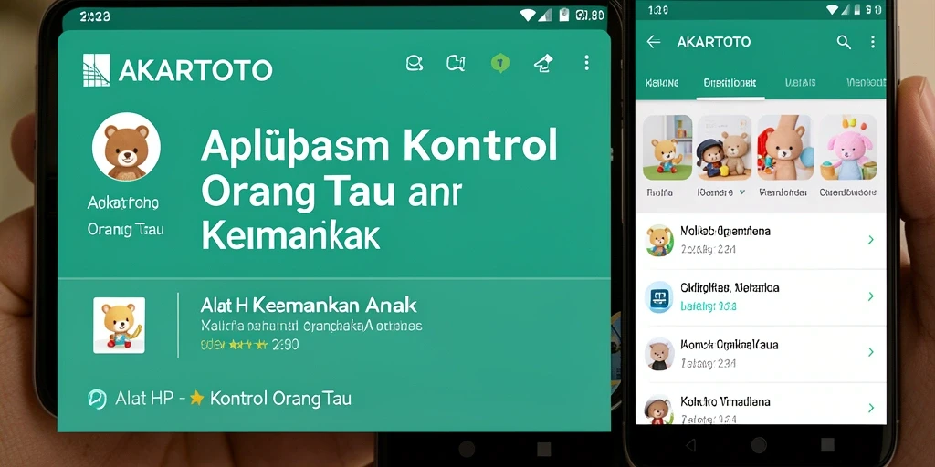Antarmuka pengguna AKARTOTO yang intuitif dan mudah dinavigasi.