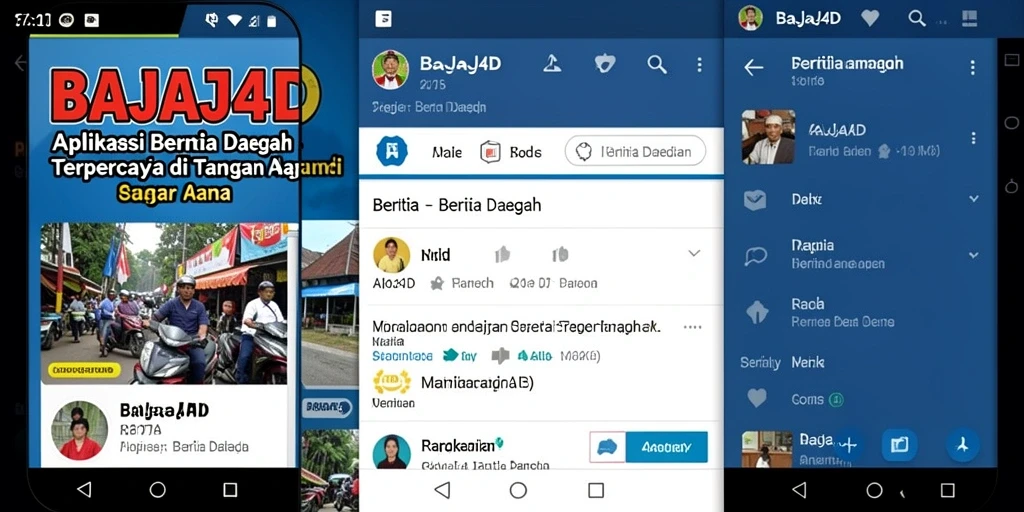 Antarmuka BAJAJ4D yang mudah digunakan dan informatif.