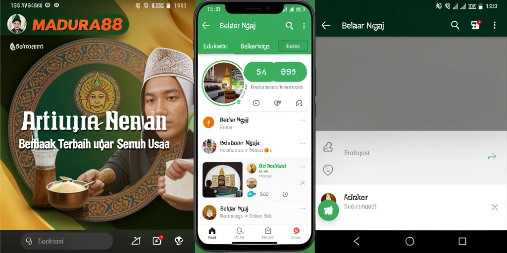 Tampilan antarmuka MADURA88 yang menarik dan mudah digunakan.