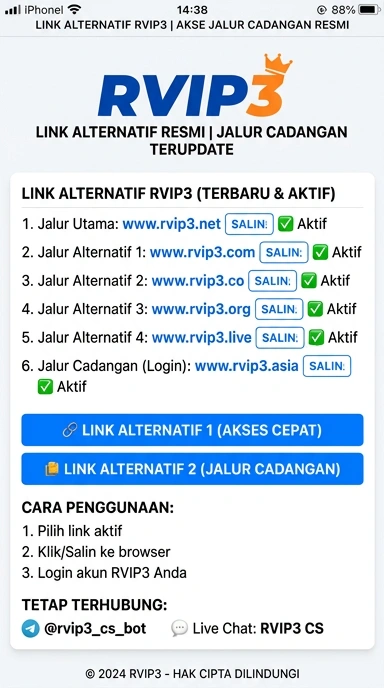 Link Alternatif rvip3 untuk Pengguna Android